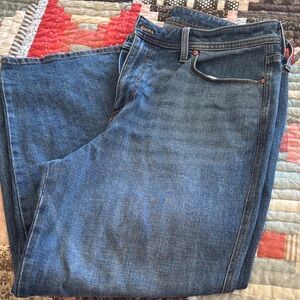 Talbots Women's Cropped Jeans in Classic Blue